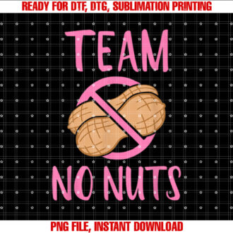 Team No Nuts Girl Gender Reveal Party Classic T-shirt