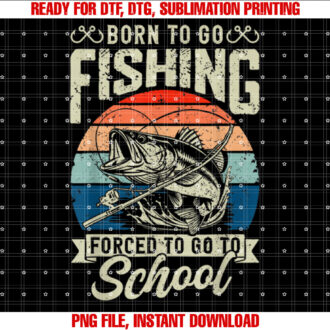Teen Boys Fishing Forced To Go To School Bass Fish T-shirt