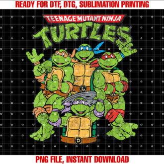 Teenage Mutant Ninja Turtles Classic Retro Tee T-shirt