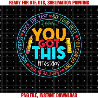 Test Day Rock The Test Teacher Testing Day You Got This T-shirt