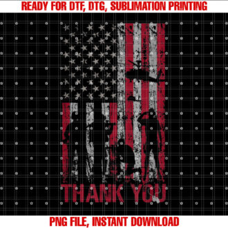 Thank You Memorial Day Veteran military flag design American T-shirt