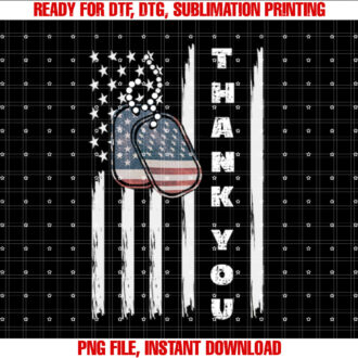 Thank You USA Flag for Veterans Day T-shirt