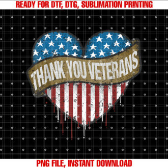 Thank You Veterans Day American Flag Heart Military Army T-shirt