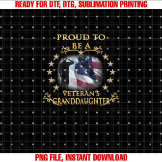 Thank You Veterans Proud Veteran Granddaughter T-shirt