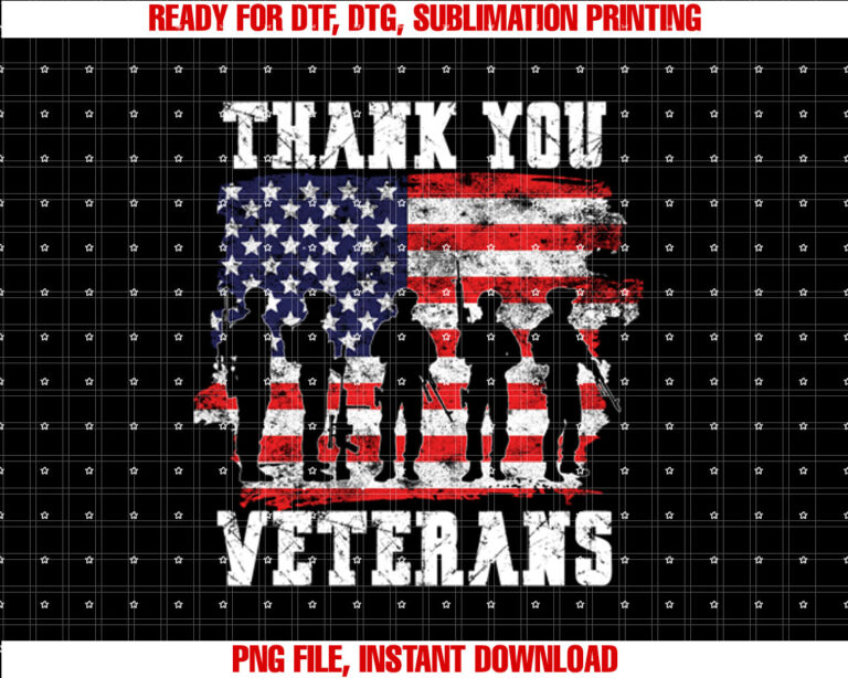 Thank You Veterans for Veterans Day T-shirt