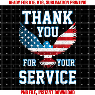 Thank You for your Service Patriotic Eagle Veterans Day T-shirt