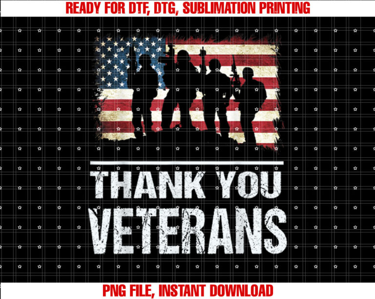 Thank you Military Veterans Veterans Day T-shirt