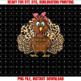 Thanksgiving Leopard Turkey Thanksgiving Autumn Fall Season T-shirt
