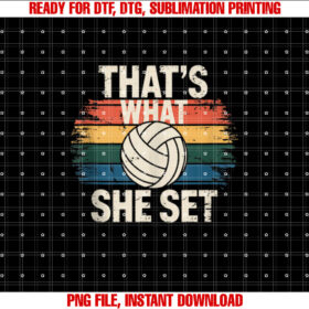 Thats What She Set Volleyball T-shirt