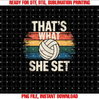 Thats What She Set Volleyball T-shirt