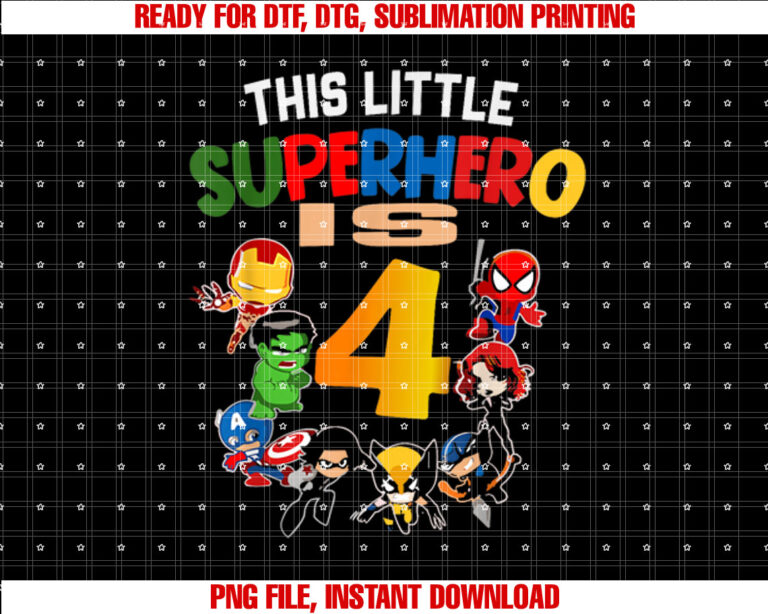 The 4th Birthday of This Tiny Superhero Old Super Boy T-shirt
