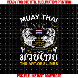 The Art Of 8 Limbs Sak Yant Tiger Muay Thai T-shirt