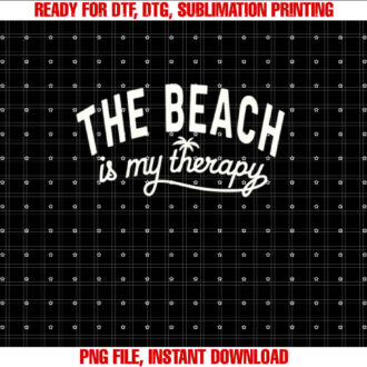 The Beach is My Therapy Vacation Vibes T-shirt