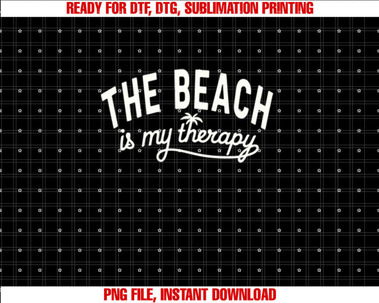 The Beach is My Therapy Vacation Vibes T-shirt