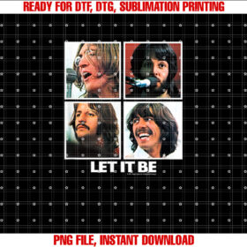 The Beatles Let It Be Square T-shirt