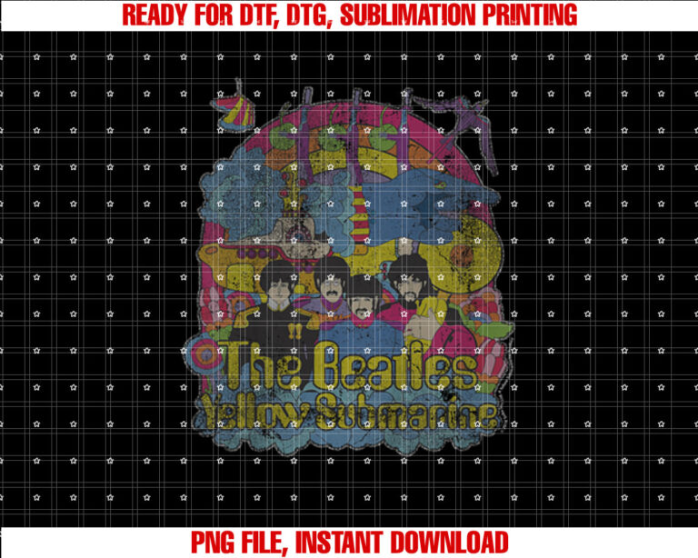 The Beatles Yellow Submarine Vintage T-shirt