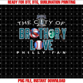 The City of Brotherly Love a Philadelphia Team Fan T-shirt