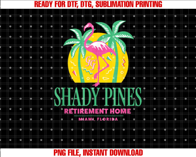 The Golden Girls Shady Pines Retirement Home T-shirt