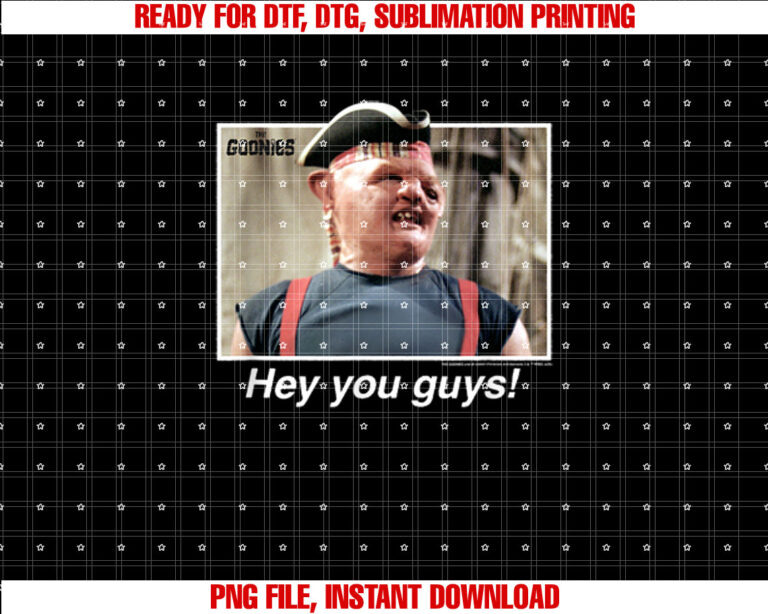 The Goonies Sloth Hey You Guys Quote T-shirt