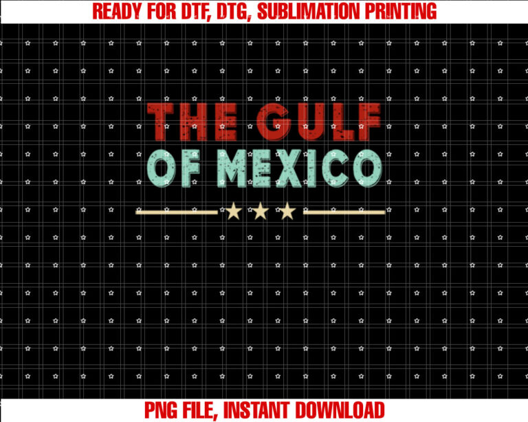 The Gulf of Mexico Retro Vintage T-shirt