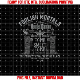 The Haunted Mansion Tomb Sweet Tomb Welcome Mortals T-shirt