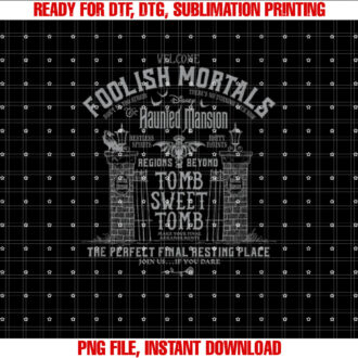 The Haunted Mansion Tomb Sweet Tomb Welcome Mortals T-shirt