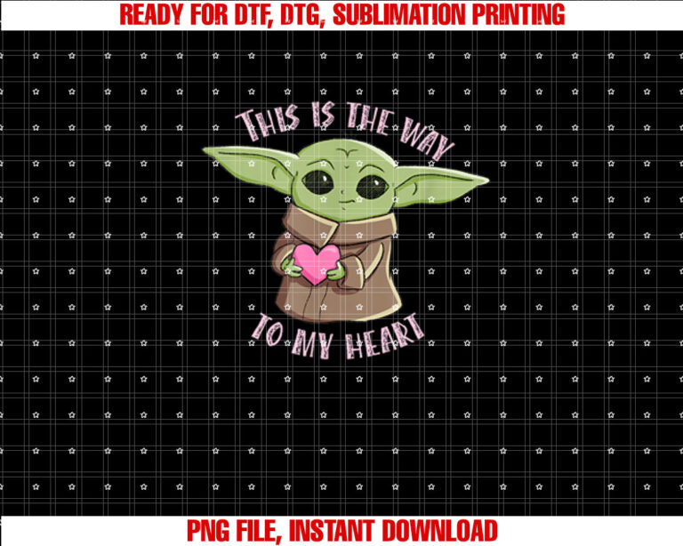 The Mandalorian the Child This is the Way to My Heart T-shirt