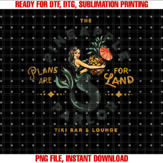 The Pineapple Parlor Tiki Bar Lounge Vintage Pinup Mermaid T-shirt