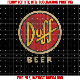 The Simpsons Duff Beer Circle V2 T-shirt