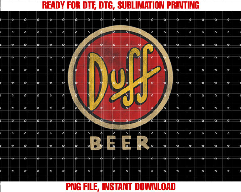 The Simpsons Duff Beer Circle V2 T-shirt