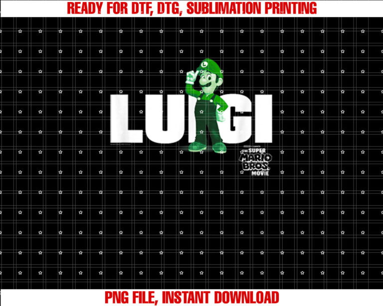 The Super Mario Bros Movie Luigi Banner T-shirt