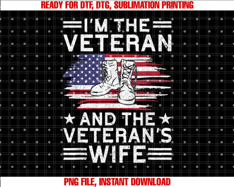 The Veteran The Veterans Wife Proud American Veteran Wife T-shirt