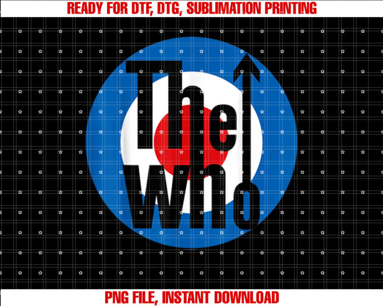 The Who Official Classic Target T-shirt