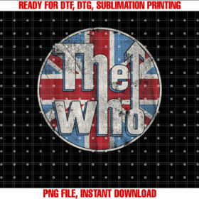 The Who Official Distressed Union Jack Circle T-shirt