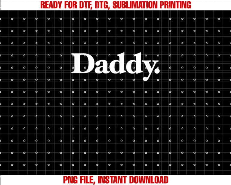 The word Daddy A design that says Daddy T-shirt