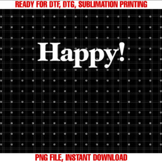 The word Happy A design that says Happy T-shirt