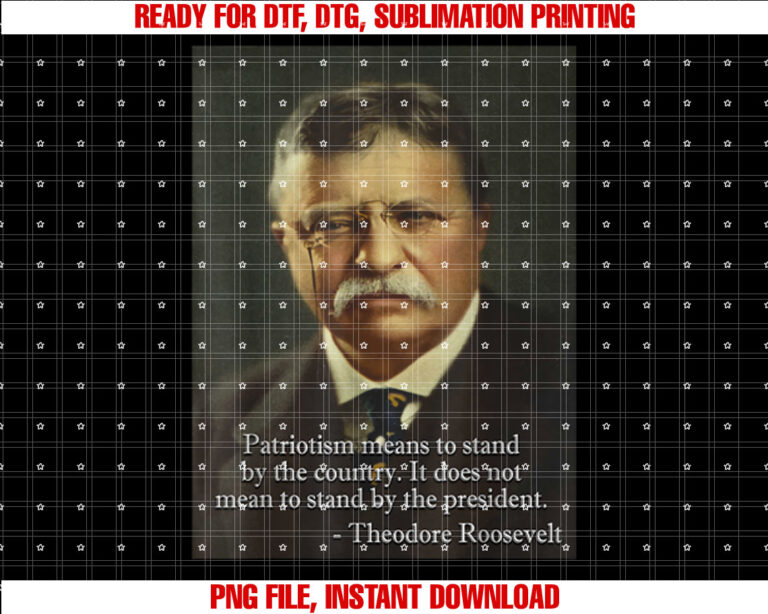 Theodore Teddy Roosevelt Meme Anti Trump Tee T-shirt