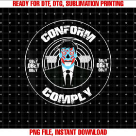 They Live Comply Conform Scifi Horror Alien Watch Tv Obey T-shirt