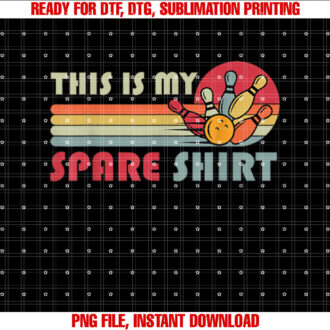 This Is My Spare Bowling Bowler Funny Team Men Women Kids T-shirt