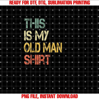 This is My Old Man Senior Retired Older Guy Funny Idea T-shirt