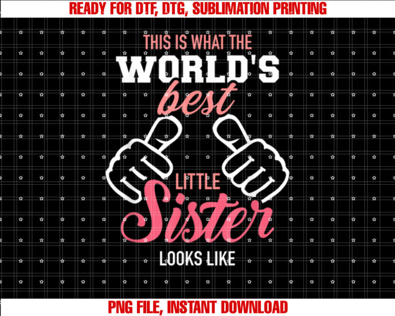 Worlds best little Sister T-shirt
