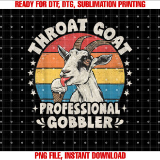Throat Goat Retro Inappropriate Adult Humor Funny Gag Memes T-shirt