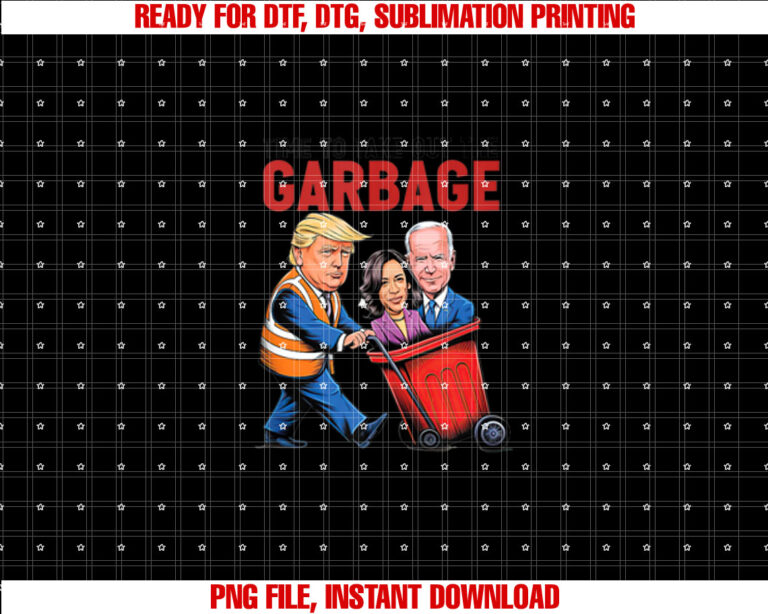 Time to take out Garbage Funny Trump Garbage Trash Truck T-shirt