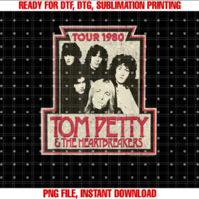 Tom Petty and the Heartbreakers 1980 Tour T-shirt
