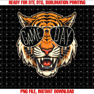 Touchdown American Football Game Day Thanksgiving Tiger Cool T-shirt