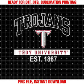 Troy University Trojans Official Ncaa Merch Ncaftry04 T-shirt