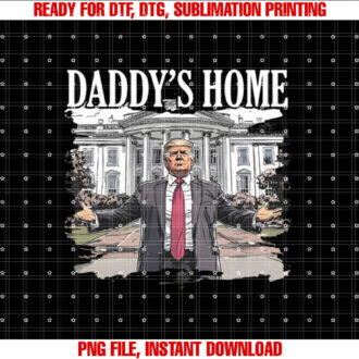 Trump Daddys Home White House 2025 T-shirt