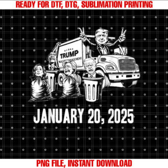 Trump Garbage Truck Waste Management Inauguration Day 2025 T-shirt