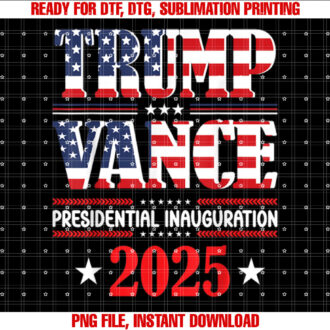 Trump Vance USA President Inauguration Day 2025 Men Women T-shirt