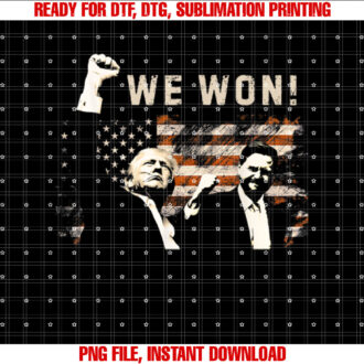 Trump Vance We Won Win Inauguration Day 2025 47th President T-shirt